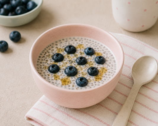 Chia-Pudding mit Beeren