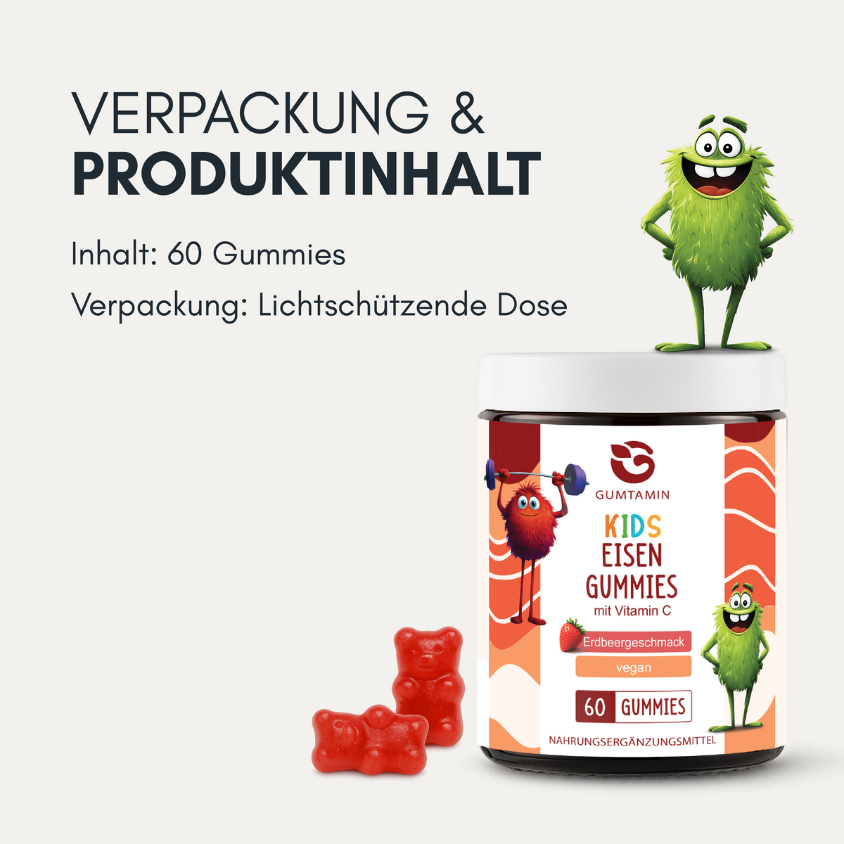 Eisen Gummies Kinder
