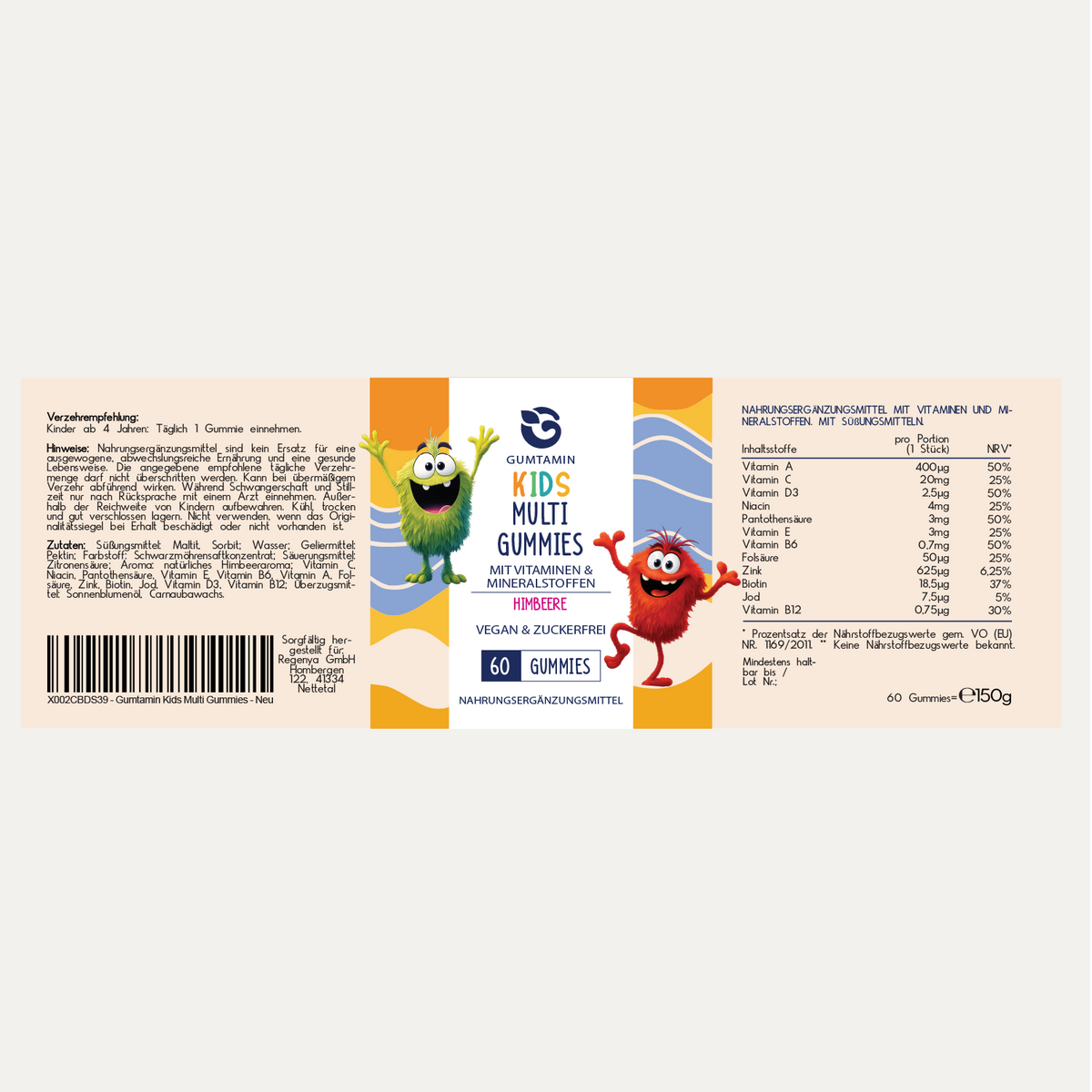 Multivitamin Gummies Kinder