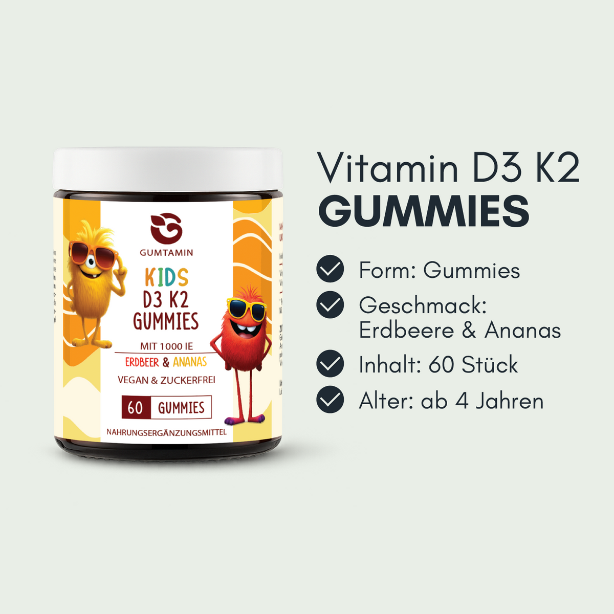 Vitamin D3 K2 Gummies Kinder