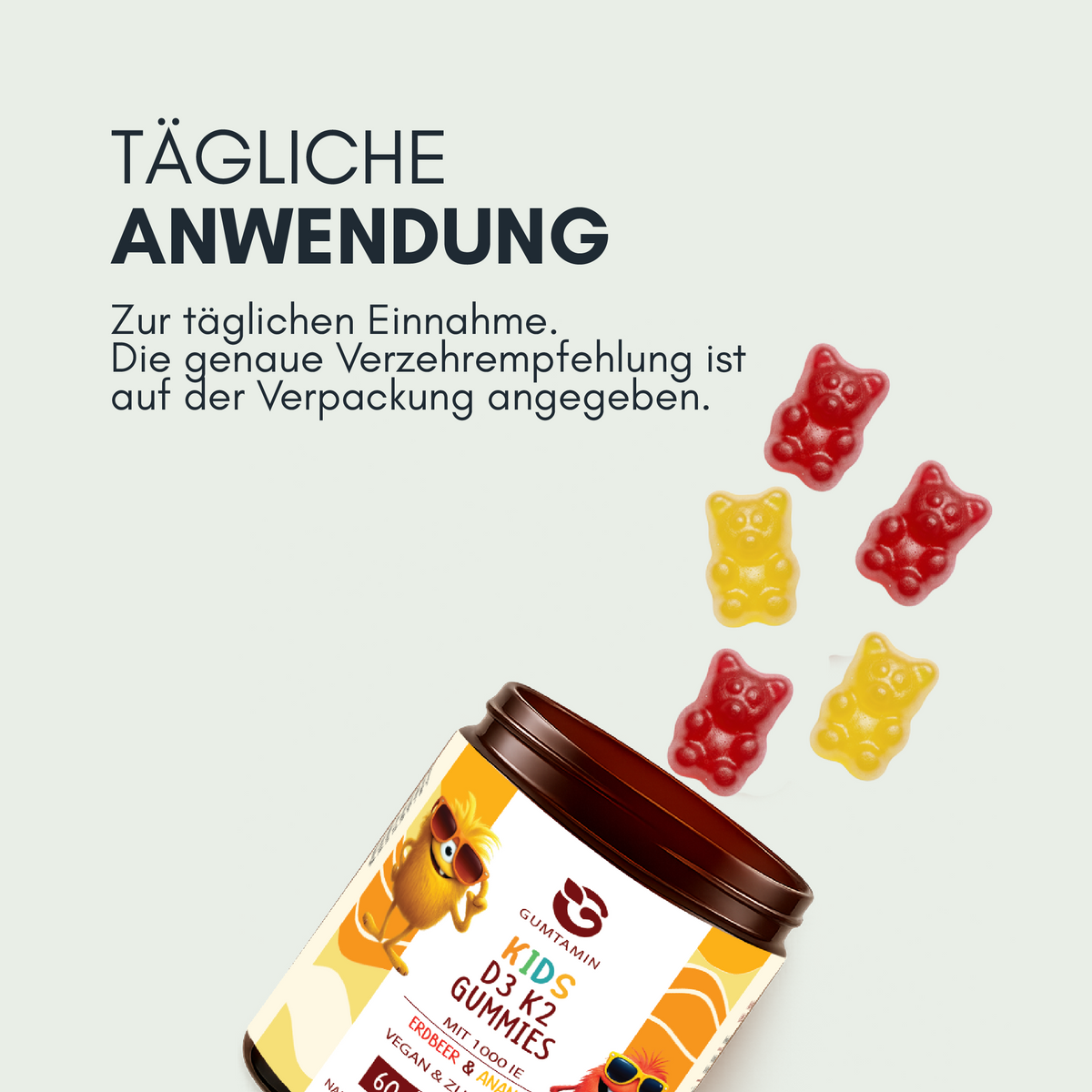Vitamin D3 K2 Gummies Kinder
