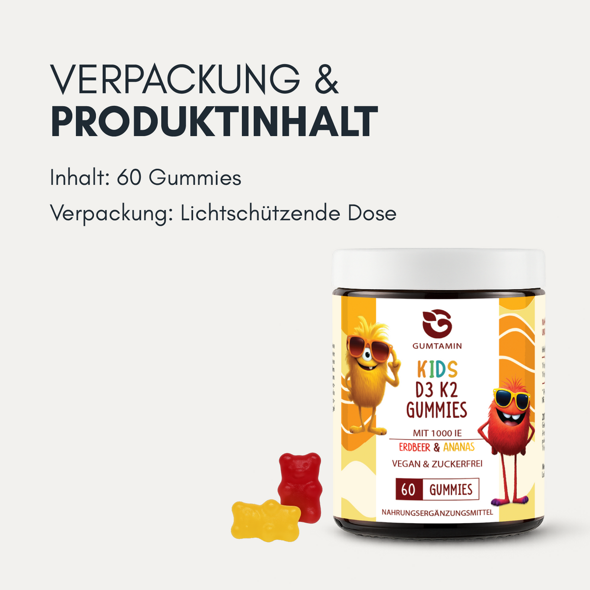 Vitamin D3 K2 Gummies Kinder