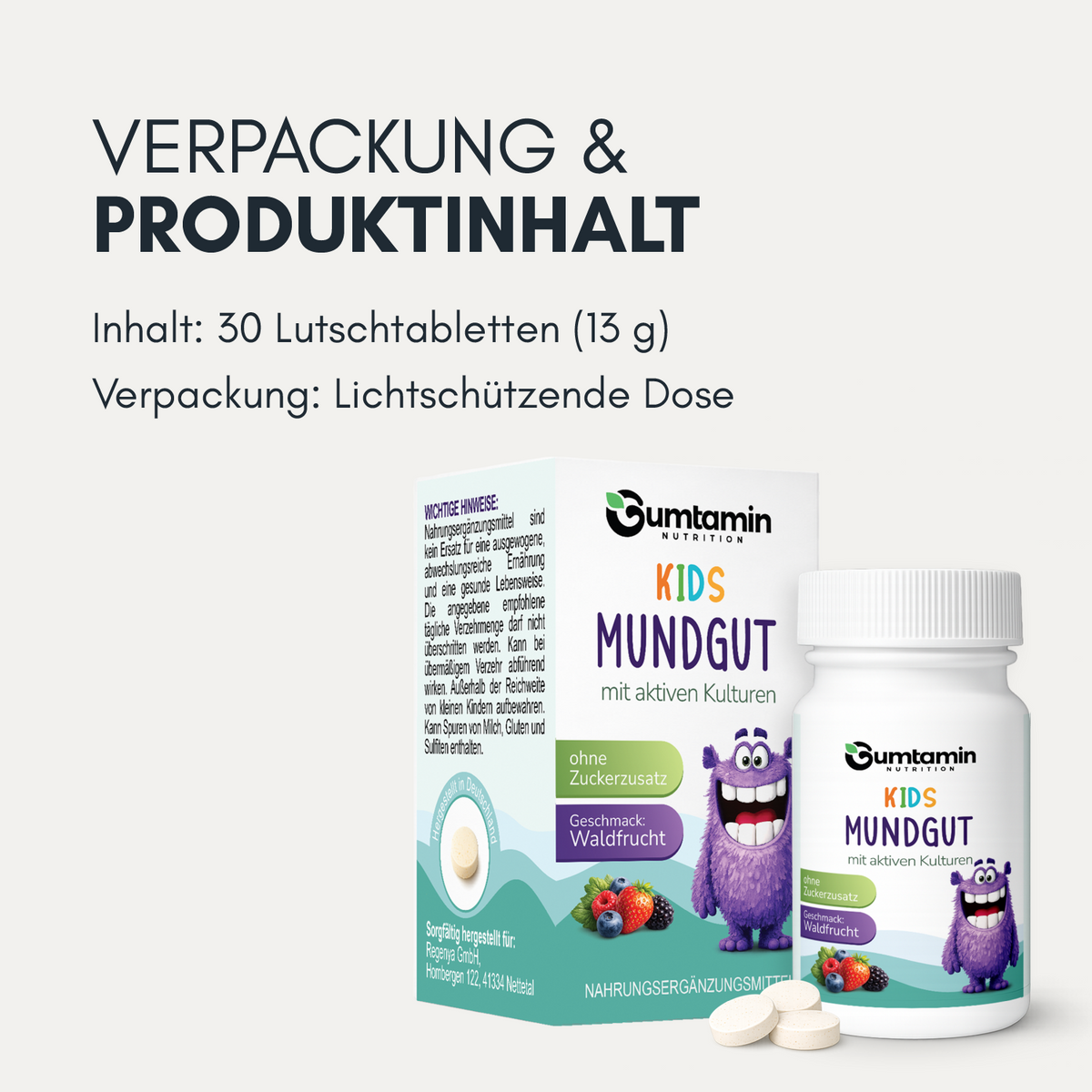 Mundgut Lutschtabletten Kinder