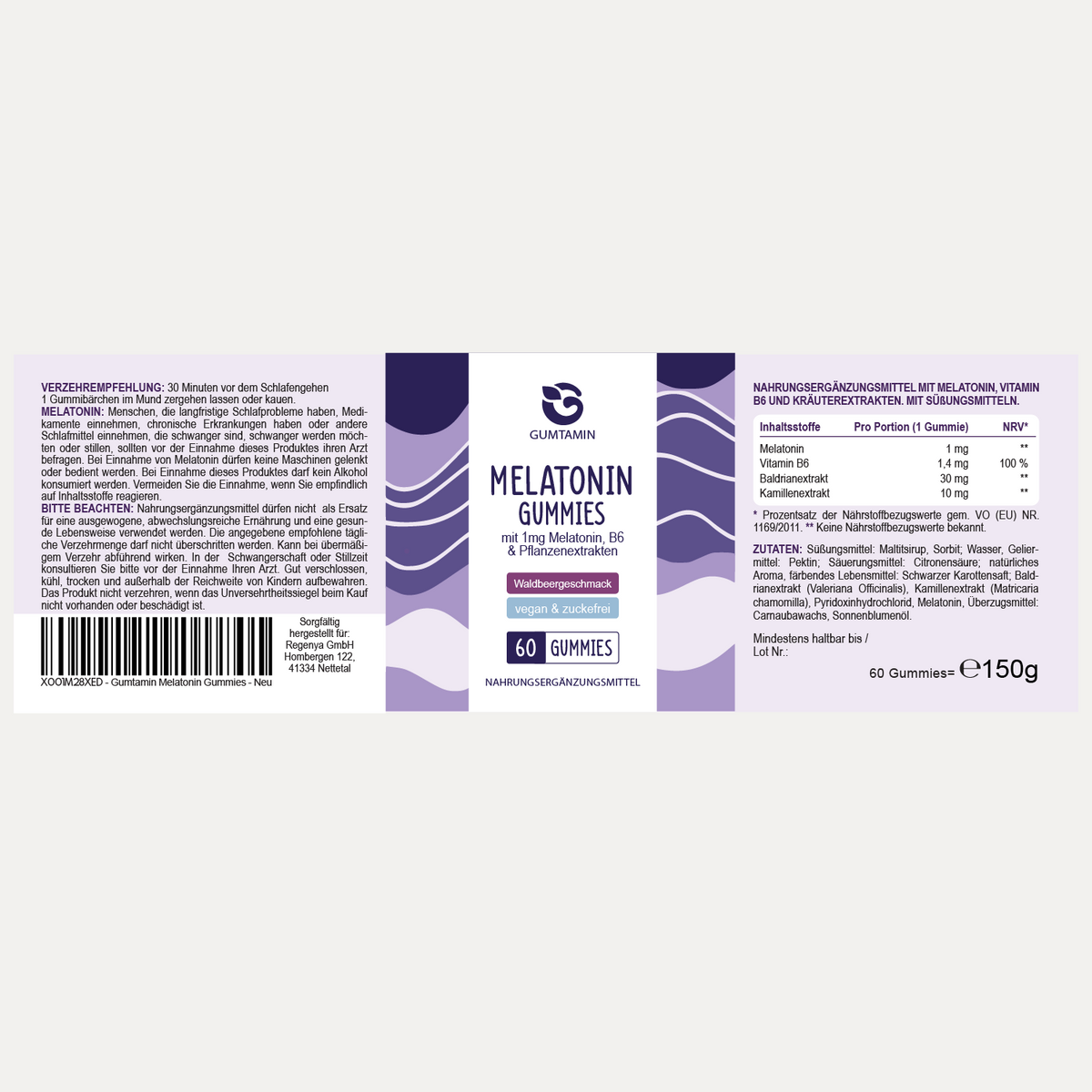 Melatonin Gummibärchen