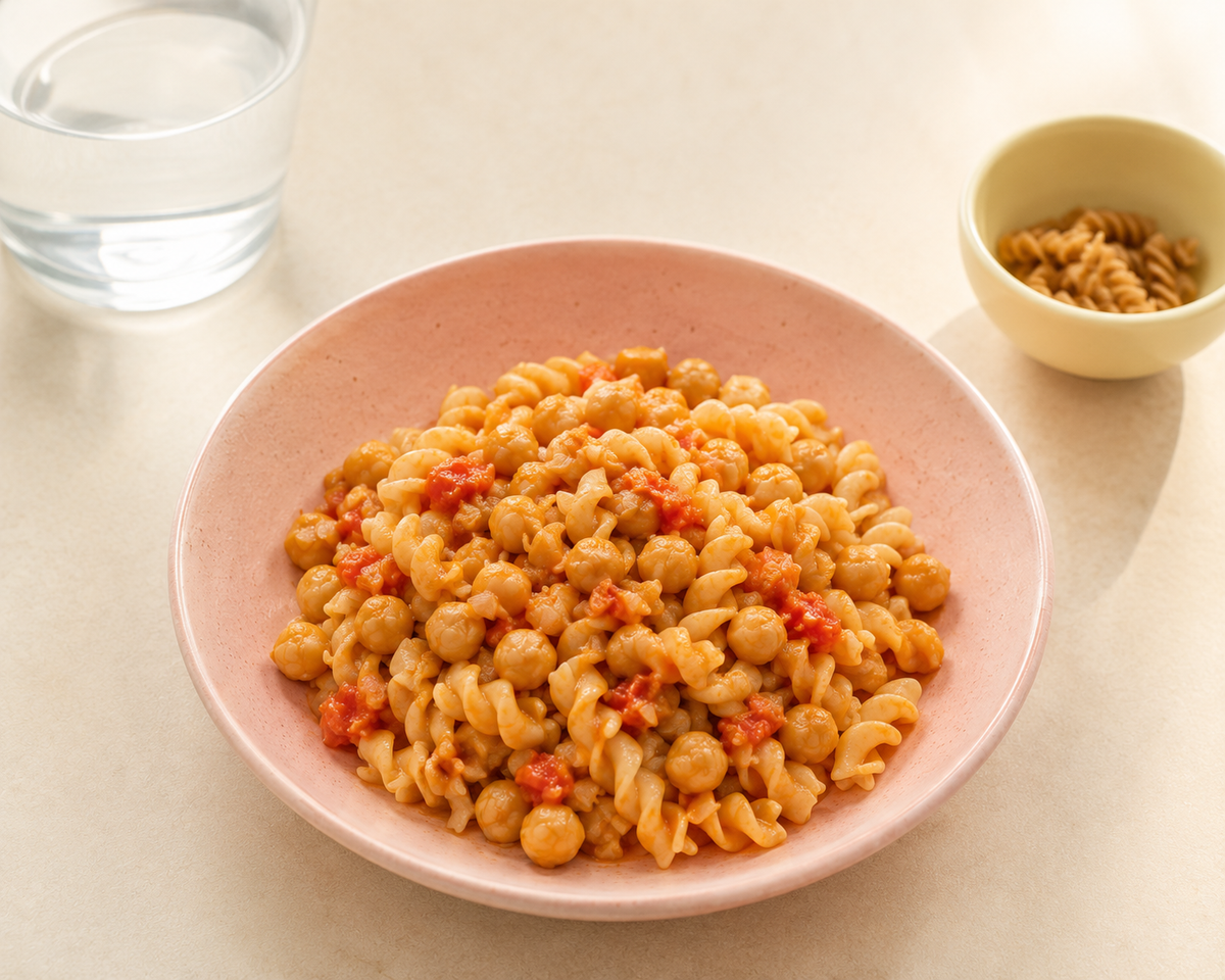 One-Pot-Kichererbsen-Pasta