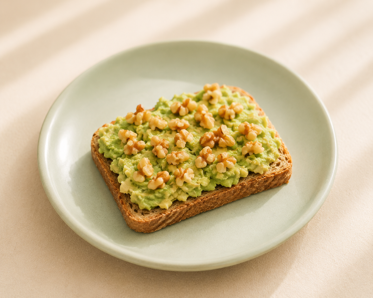 Avocado-Walnuss-Brot