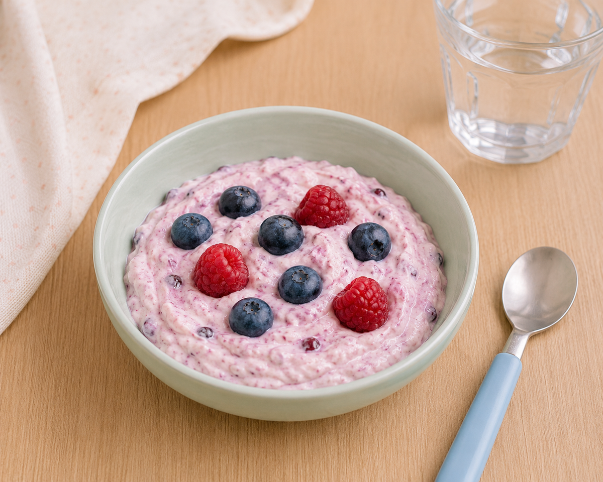 Quark-Beeren-Creme