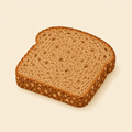 Eingeweichtes Vollkornbrot